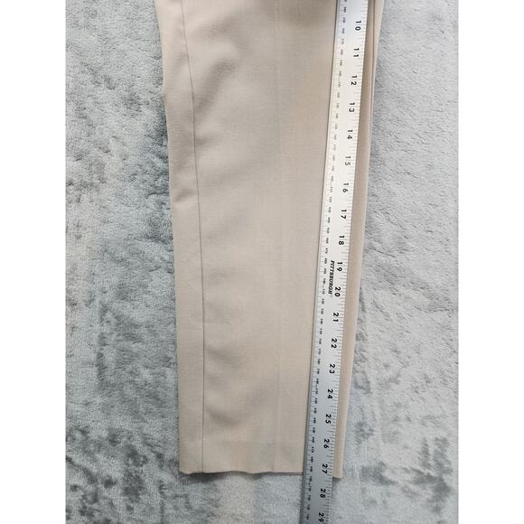 Chico's Magique Ankle Pants Size 00 XS/2 Beige Crop Slim Stretch Office Career - Picture 9 of 11
